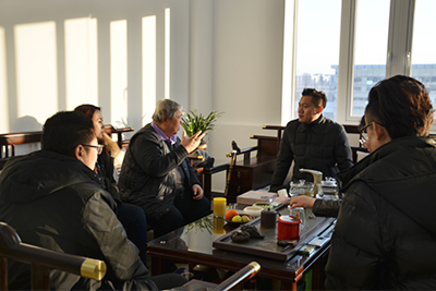 聚焦大健康 共商发展大计丨山东省海促会执行会长等一行领导莅临艾尚体育集团考察指导
